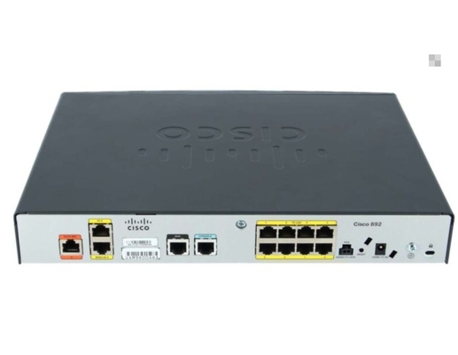 Router CISCO891-K9 Cisco 891 GigaE SecRouter 2 puertos PÁLIDOS puertos de 8 x 10/100 LAN