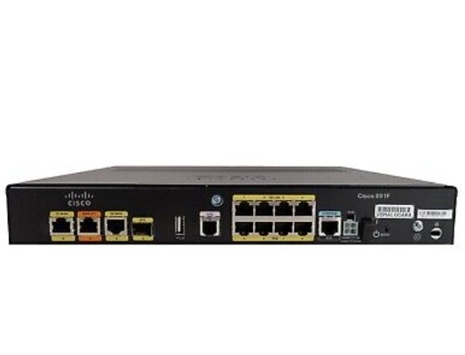 Regulador inalámbrico AVC WAN de la seguridad del router C891F-K9 1 SFP 4 POE de Cisco