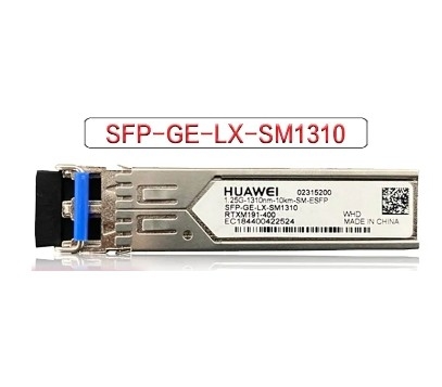 SFP-GE-LX-SM1310 Huawei SFP Transceptor óptico eSFP GE 1310nm Fibra de modo único de 10 km LC