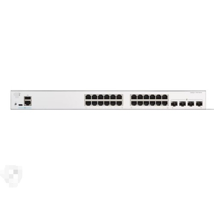 Cisco C1300-24P-4X 24x 10/100/1000 Puertos PoE + con presupuesto de energía de 195W 4x 10 Gigabit SFP + montable en rack