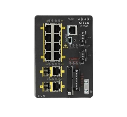 IE-2000-8TC-G-E - Ethernet industrial de la serie 2000 IE2000 con puertos de cobre 8FE y combo 2GE (base LAN) - 1588