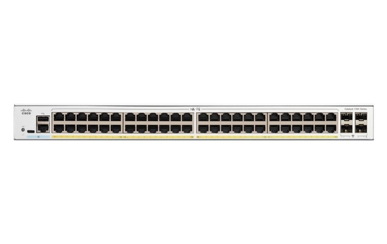 Cisco C1300-48P-4X - Cisco Switches Catalyst 1300 con 48 puertos GE, PoE, 4x10G SFP