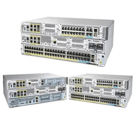 C8300-1N1S-6T - Cisco Catalyst Serie 8300 Plataformas de borde Serie C8300 1RU con / 10G WAN (1 ranura SM y 1 ranura NIM, y 6 x puertos Ethernet de 1 Gigabit)