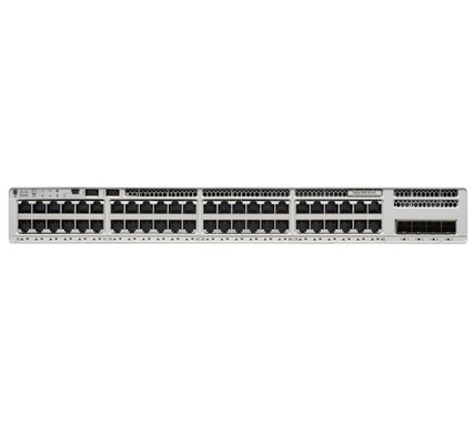 C9200L-48T-4X-A Cisco Switch Catalyst 9200 48 puertos de datos 4x10G Avance de red del interruptor de enlace ascendente