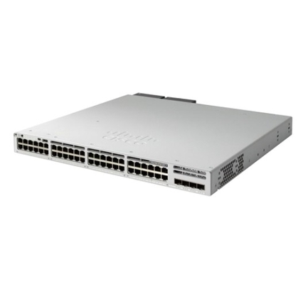 C9200L-48T-4X-A Cisco Switch Catalyst 9200 48 puertos de datos 4x10G Avance de red del interruptor de enlace ascendente