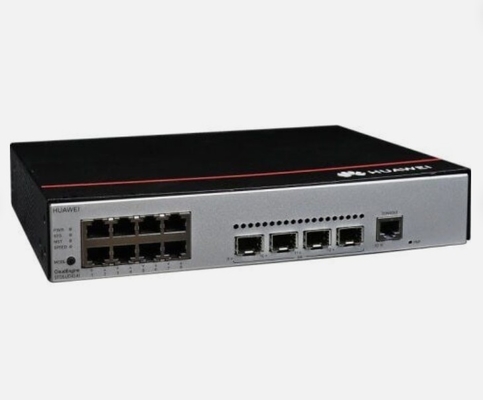 S5735S-L8P4S-A1 8 puertos Ethernet 10/100/1000BASE-T 4 Gigabit SFP PoE + fuente de alimentación CA