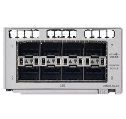 C9300X-NM-8Y Catalyst de la serie 9300 Módulo de red Módulo de expansión 1gb Ethernet 10gb/25gb Ethernet Sfp X 8
