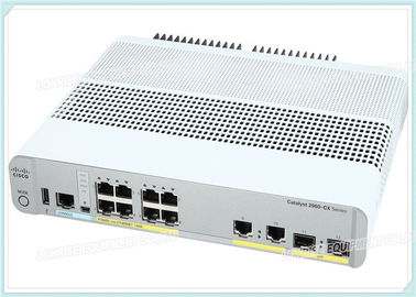WS-C2960CX-8PC-L Cisco Ethernet Network Switch Cisco Catalyst 2960-CX 8 puertos PoE LAN Base equipado con 8 puertos Gigabit Ethernet POE + con 2 x 1 Gigabit de cobre y 2 x 1 Gigabit SFP uplinks