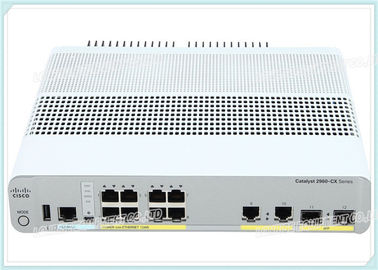 WS-C2960CX-8PC-L Cisco Ethernet Network Switch Cisco Catalyst 2960-CX 8 puertos PoE LAN Base equipado con 8 puertos Gigabit Ethernet POE + con 2 x 1 Gigabit de cobre y 2 x 1 Gigabit SFP uplinks
