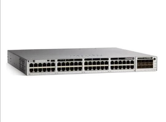 C9300-48P-A Conmutador Cisco Ethernet Catalyst 9300 de 48 puertos 1G de cobre con enlaces ascendentes modulares PoE+ Network Advantage