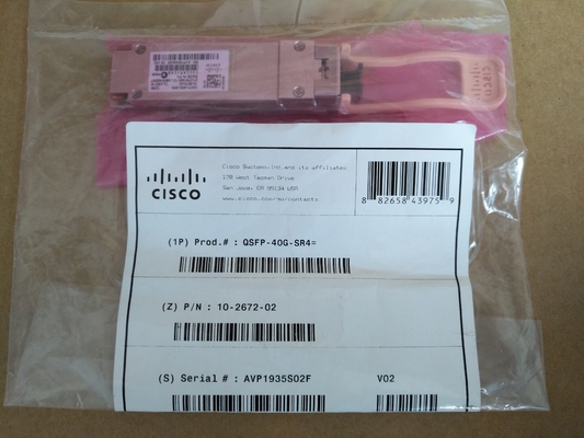 Módulo transceptor MMF QSFP-40G-SR4 40GBASE-SR4 de Cisco