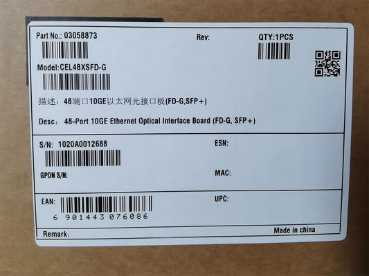 CEL48XSFD-G  Tarjeta de interfaz óptica Ethernet Huawei de 48 puertos 10GE (FD-G, SFP+)