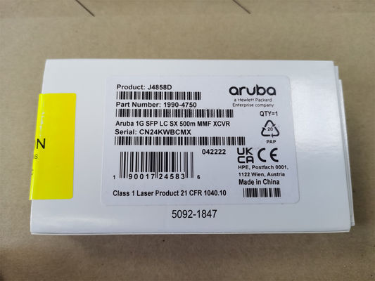 J4858D, Transceptor Aruba J4858D, Serie 1G SFP LC/500m MMF/Aruba