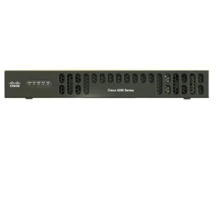 ISR4221/K9 ISR 4221 con 2 ranuras GE incorporadas, 2 ranuras NIM, 1 ranura ISC, 8 GB de memoria flash por defecto, 4 GB de DRAM por defecto