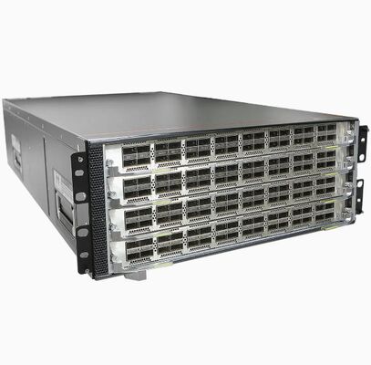 Switch de red Huawei CloudEngine CE9865U-4C con 4 ranuras para tarjetas secundarias, capacidad de conmutación de 25,6 Tbit/s y 128 puertos de 100GE