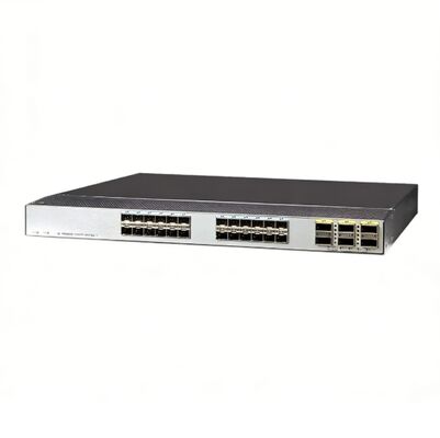 CE6870-24S6CQ-EI, Huawei CE6800 Switch, 24x10GE SFP+/6x100GE QSFP28/sin ventilador y fuente de energía