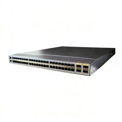 CE6875-48S4CQ-EI, 48 puertos SFP+ de 10GE, 4 puertos QSFP28 de 100GE o 4 puertos QSFP+ de 40GE.