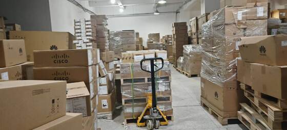 CE8861-4C-EI, conmutador Huawei CE8800, 4 ranuras para subtarjetas/sin ventilador/sin módulo de alimentación