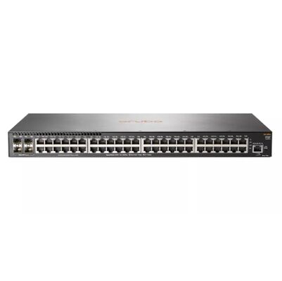 JL260A, conmutador Aruba 2930F, 48xGE/4xSFP/sin fuente de alimentación