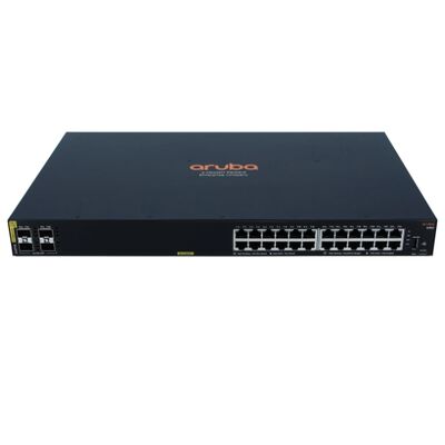 JL678A, conmutador Aruba 6100, 24xGE RJ45/4xSFP+