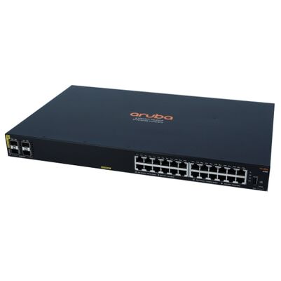 JL678A, conmutador Aruba 6100, 24xGE RJ45/4xSFP+