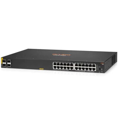 JL678A, conmutador Aruba 6100, 24xGE RJ45/4xSFP+