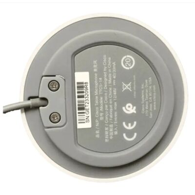 CS-MIC-TABLE-J, micrófono de mesa Cisco, conector de 3,5 mm/omnidireccional/diseño compacto