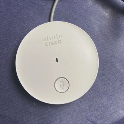 CS-MIC-TABLE-E, Micrófono de mesa Cisco, cableado, unidireccional, conector de 3,5 mm