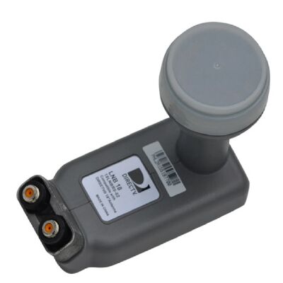 18-lnb: Convertidor de bloque de bajo ruido de banda Ku de doble salida para antenas parabólicas redondas de 18 pulgadas