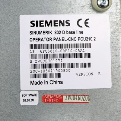 Módulo de control CNC Siemens 6FC5610-0BB10-0AA1 SINUMERIK 802D
