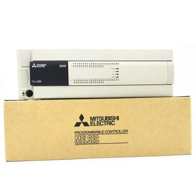 Mitsubishi FX3U-80MR-ES-A PLC 80 E/S Salida de relé Alimentación de CA Controlador de automatización industrial