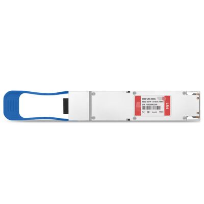 TS-OP-314H-10C/400G OSFP LR4 Transceptor óptico de punta con longitud de onda de 1310 nm y transmisión de 10 km para redes de alta densidad