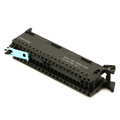 Siemens 6ES7592-1AM00-0XB0 Conector Frontal SIMATIC S7-1500 con Bornera de Tornillo de 40 Pines para Ancho de Módulo de 35 mm y 4 Puentes de Potencial