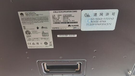 Enrutador Huawei NE40E-X16A, CR5DMPUX8670 CR5DMPUX8673 CR5DSFUIU07B, capacidad de conmutación de 12,58 Tbps