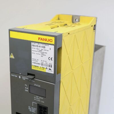 Fanuc A06B-6102-H111 Módulo amplificador de husillo alfa SPM-11 tipo 4