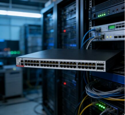 RG-S5310-48GT4XS-P-E Layer 3 PoE+ Switch, 48x1000M RJ45, 4x10G SFP+, presupuesto PoE de 1570W, doble potencia redundante