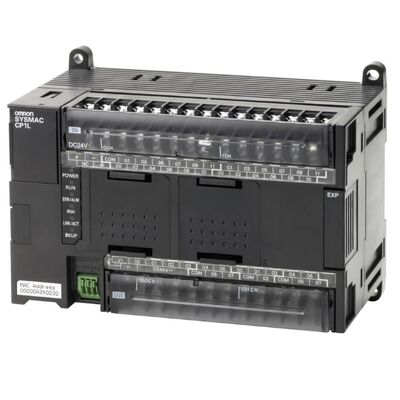 Omron CP1L-EM40DT-D Compact PLC CPU con Ethernet, 24 entradas y 16 salidas de transistores