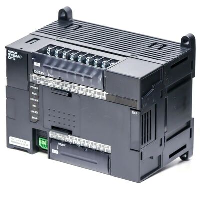 Omron CP1L-EM40DT-D Compact PLC CPU con Ethernet, 24 entradas y 16 salidas de transistores