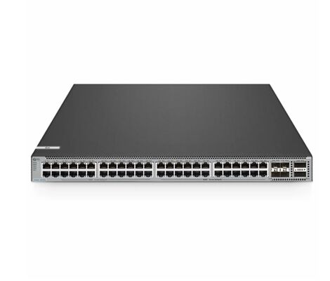 Switch PoE+ Gigabit Huawei S5735-S48P4X de 48 puertos, 4 × SFP+ 10G de enlace ascendente, capacidad de conmutación de 672 Gbps, montaje en rack de 1U