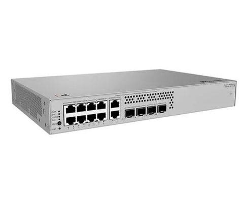 S310S-8P4X Conmutador PoE+ Gigabit de 8 puertos, 4×10G SFP+ enlace ascendente, PoE de 240W, administrado
