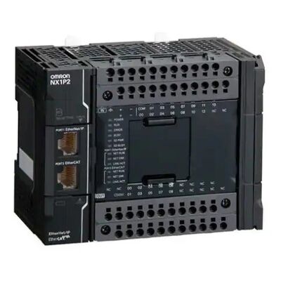 Omron NX1P2-9024DT1 PLC CPU Módulo 24 E/S Controlador de movimiento de 4 ejes