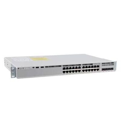 Switch gestionado Gigabit Capa 3 C9200L-24T-4G-E, 24 puertos RJ45 1G, 4 uplinks SFP 1G, Switch de acceso empresarial