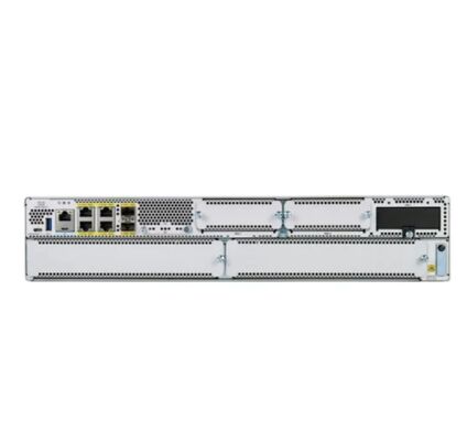Router de borde empresarial C8300-2N2S-6T, 6 puertos Gigabit RJ45 de 1G, 2 ranuras modulares NIM+2SM, fuente de alimentación redundante dual, listo para SD-WAN