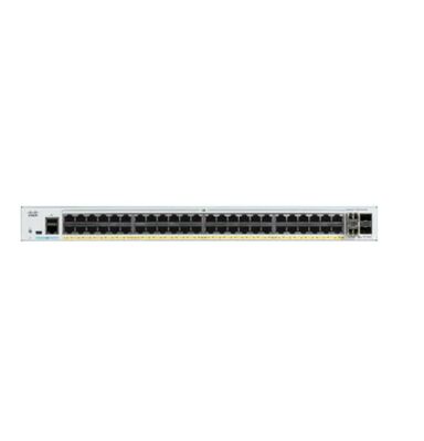C1000-48P-4X-L Switch PoE+ Gigabit administrado, puertos PoE 48 × 1G 4 × 10G SFP + Uplinks, presupuesto PoE de 370W para empresas y pymes