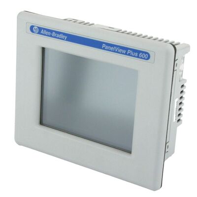 Allen-Bradley 2711PC-T6C20D8 PanelView Plus 6 Compact 600 HMI Terminal Pantalla táctil Ethernet RS232