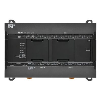 Módulo de CPU PLC compacto Omron CP2E‑N40DT1‑D 24 V CC 24 DI 16 DO PNP Ethernet