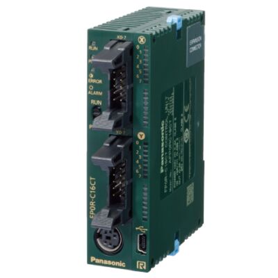 Módulo de CPU PLC compacto serie Panasonic AFP0RC16CT FP0R 8 entradas 8 salidas 24 VCC
