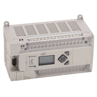 Controlador PLC Allen‑Bradley 1766‑L32BXBA MicroLogix 1400 E/S de 32 puntos 24 VCC con Ethernet y E/S analógicas