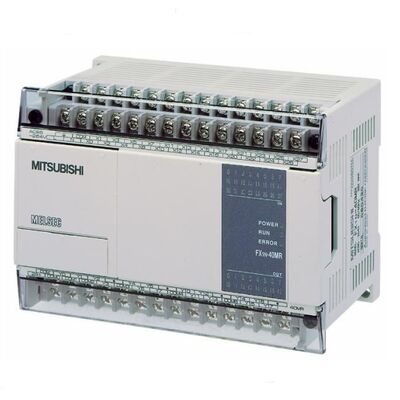 Mitsubishi FX1N-40MR-DS PLC compacto 40 E/S Salida de relé Fuente de alimentación CC