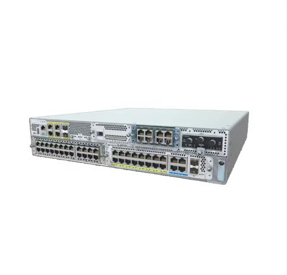 Router de borde empresarial C8300-2N2S-6T, 6 puertos Gigabit RJ45 de 1G, 2 ranuras modulares NIM+2SM, fuente de alimentación redundante dual, listo para SD-WAN